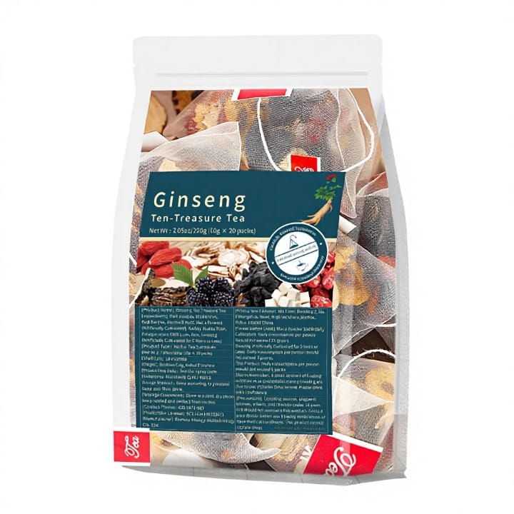 Le Ginseng Ten-Treasure Tea (Thé aux Dix Trésors)