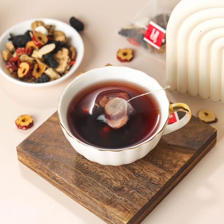 Le Ginseng Ten-Treasure Tea (Thé aux Dix Trésors)