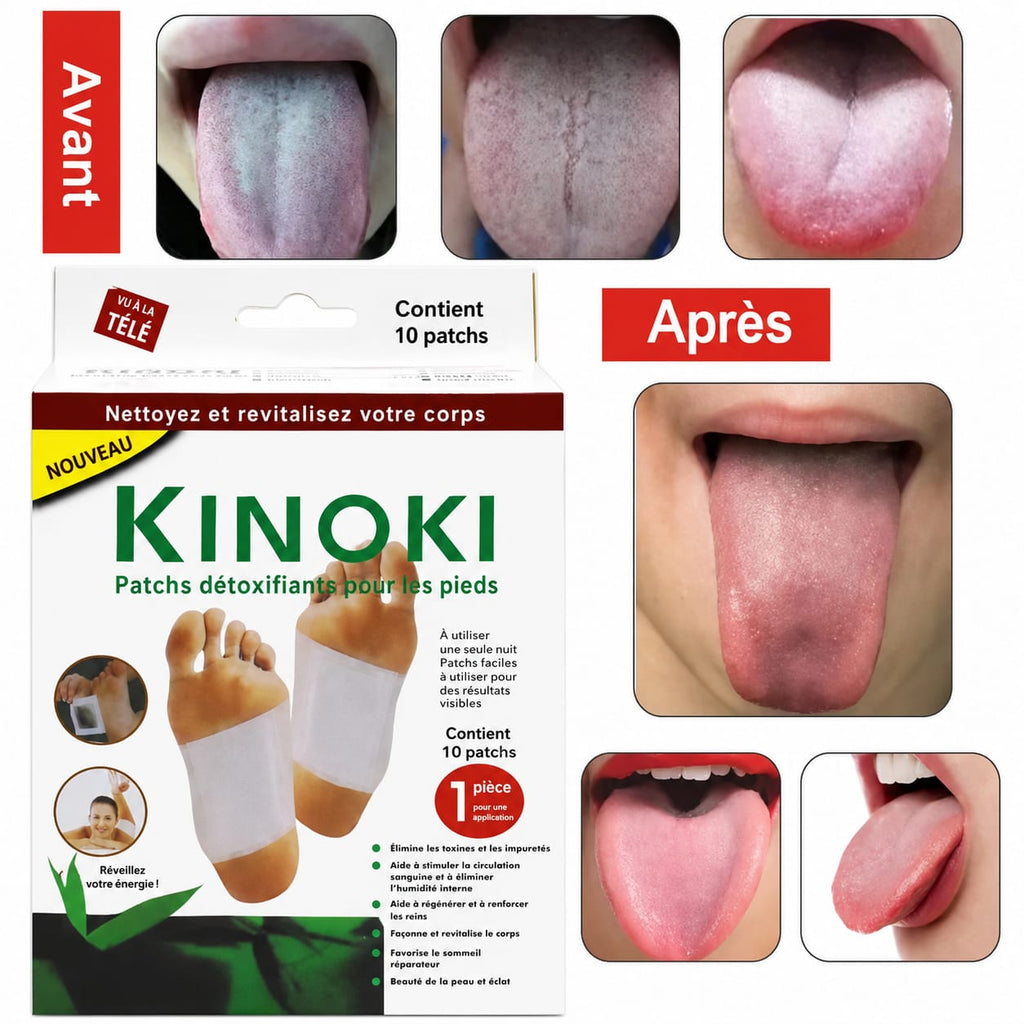 Patchs détox Kinoki